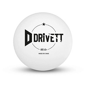 100 bolas 1 Estrela DriveTT com Emenda 40+ ABS tenis de mesa (1,60 cada)
