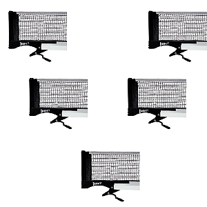 5 Conjuntos Rede Suporte Tenis de Mesa TIPO GRAMPO pingpong