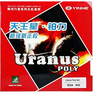 Borracha Para Raquete De Tenis De Mesa Yinhe Uranus Poly  Pino Baixo