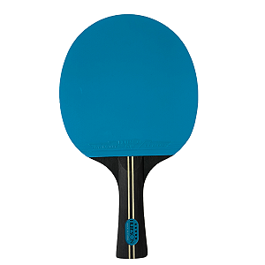 Raquete De Tenis De Mesa Clássica FL Hueison 5 estrelas Azul