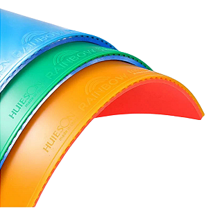 Borracha Para Raquete De Tenis De Mesa Colorida Hueison Rainbow