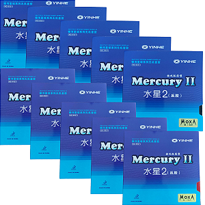 combo 5 pares borracha Mercury II