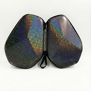 Capa para Raquete de tênis de Mesa - Hard Case Hexa Chumbo