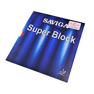 Saviga Super Block Ox Borracha Tenis De Mesa Pino longo sem esponja