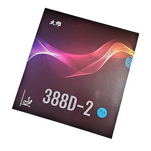 Dawei 388 D-2 OX Borracha Tenis De Mesa Pino Longo Sem Esponja