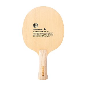 Raquete Sanwei HC1S Carbono Hinoki Tênis de Mesa Profissional