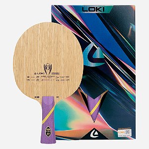 Raquete Loki K7 FL - 7 laminas de Madeira pura profissional