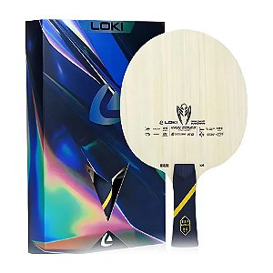 Raquete Loki K6 FL 7 laminas Madeira profissional