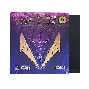 Borracha Loki RXTON 3 PRO tênis de mesa Speed Spin Preta