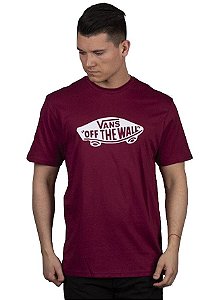 camiseta vans vermelha