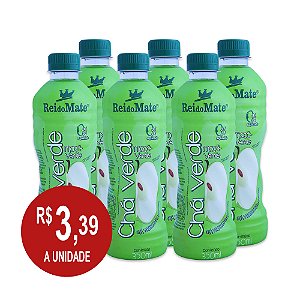 Chá Verde MAÇA Pack com 6 Garrafas 350 ML