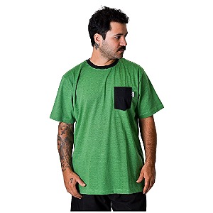 Camiseta Verde Side Pocket Lakau