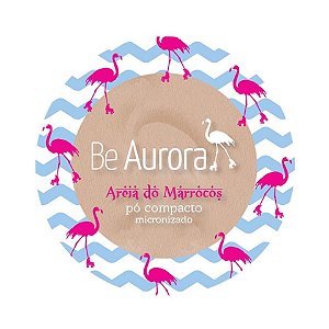 Pó Compacto Micronizado Areia do Marrocos Nude Médio 02 Be Aurora