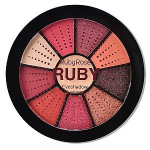 Mini Paleta de Sombras e Primer Ruby Ruby Rose