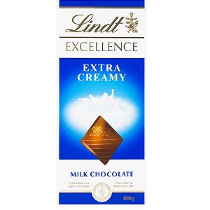 CHOCOLATE LINDT EXCELLENCE AO LEITE 100G