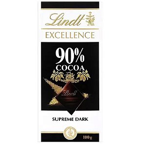 CHOCOLATE LINDT EXCELLENCE DARK 90% 100G