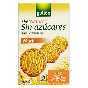 BISCOITO GULLÓN MARIA S/ AÇUCAR 400GR