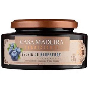 GELEIA CASA MADEIRA MIRTILO 240G