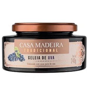 GELEIA CASA MADEIRA UVA 240G