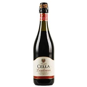 VINHO LAMBRUSCO CELLA TINTO 750ML