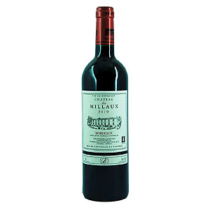 VINHO CHATEAU LES MILLAUX BORDEAUX 750 ML