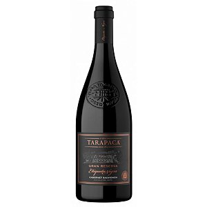 VINHO TARAPACÁ GRAN RESERVA ETIQUETA NEGRA 750ML