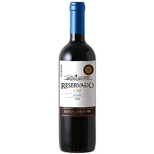 VINHO SANTA CAROLINA RESERVADO MALBEC 750ML