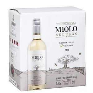 VINHO MIOLO BAG BRANCO 3 L