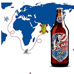 CERVEJA DAMA BIER IPA 600ML