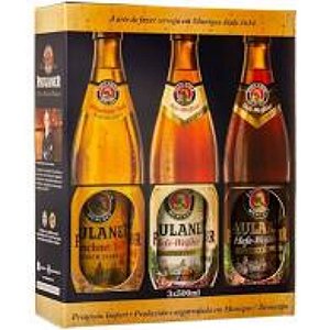 KIT CERVEJA PAULANER 3 GARRAFAS 500ML CADA