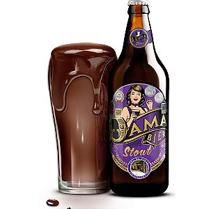 CERVEJA DAMA STOUT 600 ML