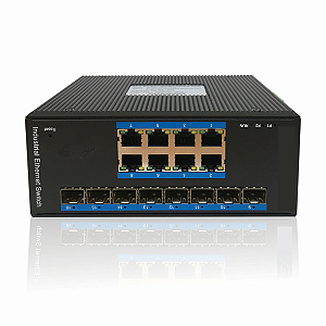 Switch Óptico Industrial Gerenciável