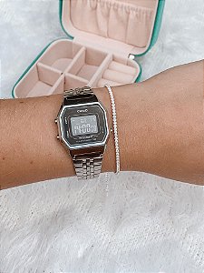 Pulseira de Prata Riviera Cristal