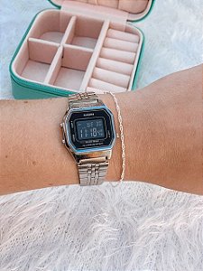 Pulseira de Prata Singapura