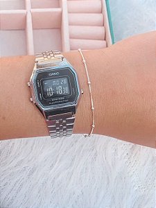 Pulseira de Prata Mini Bolinha