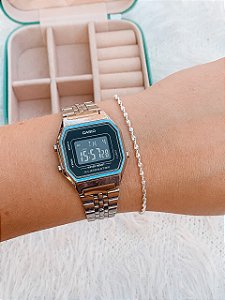 Pulseira de Prata Trançada