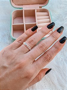 Anel de Prata Aro Estrela