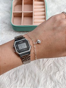 Pulseira de Prata Conchinha