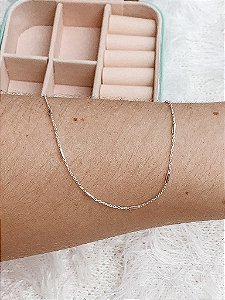 Choker de Prata Canutilho