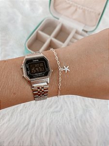 Pulseira de Prata Estrela do Mar