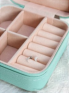 Piercing de Prata Lua Cravejada