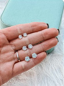 Trio de Prata Ponto de Luz Maxi