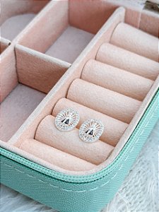 Brinco de Prata Mandala Nsa Senhora