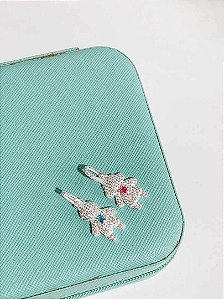 Pingente de Prata Maxi Menino Azul