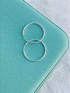 Argola de Prata Encaixe G