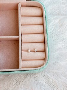 Brinco de Prata Pérola 3mm