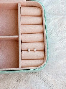 Brinco de Prata Pérola 3mm