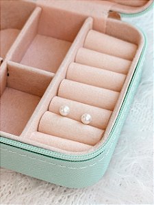 Brinco de Prata Pérola 5mm