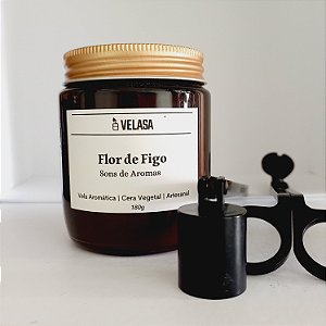 Vela SONS DE AROMAS -  FLOR DE FIGO 180g