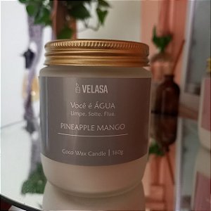 Vela PINEAPLE MANGO - Você é ÁGUA - 160G